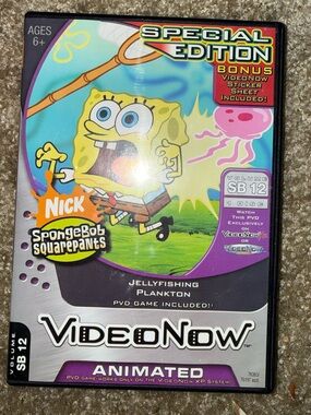 Nickelodeon SpongeBob SquarePants VideoNow SB12 Jellyfishing &‎ Plankton